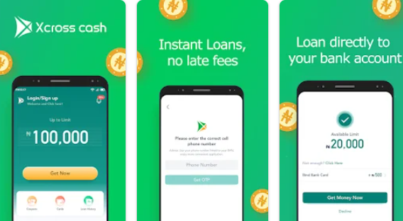 XCrossCash - Get Loan In 3 Steps